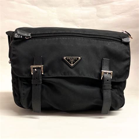 prada messenger bag white|prada nylon messenger bag vintage.